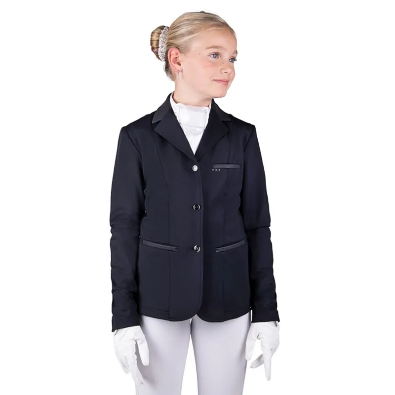 QHP Junior Kae Competition Jacket - Black